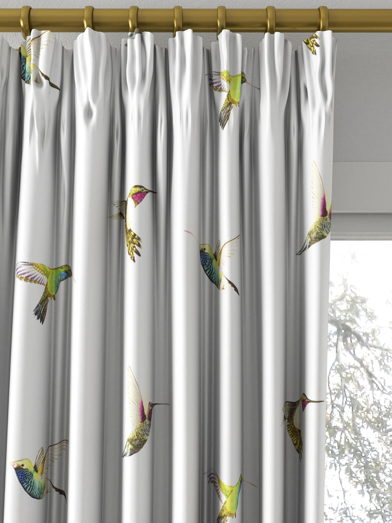 Harlequin Amazilia made-to-measure curtain roman blind botanical hummingbird - British product