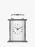 Acctim Gainsborough Roman numeral analogue carriage clock 14cm - British product