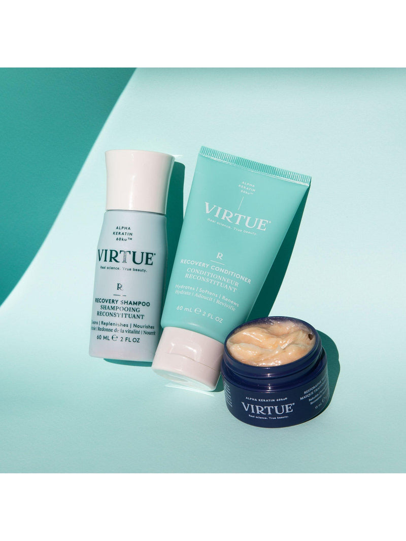 Virtue Recovery Discovery haircare gift set - British product