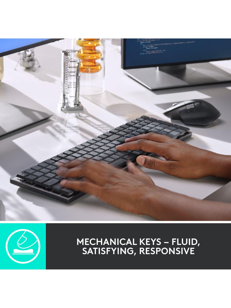 Logitech MX Mechanical wireless keyboard Graphite, imported from the UK