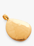 Monica Vinader gold plated locket charm, imported from the UK