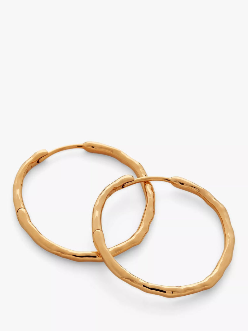 Monica Vinader MV Siren Muse Medium Hoop Earrings