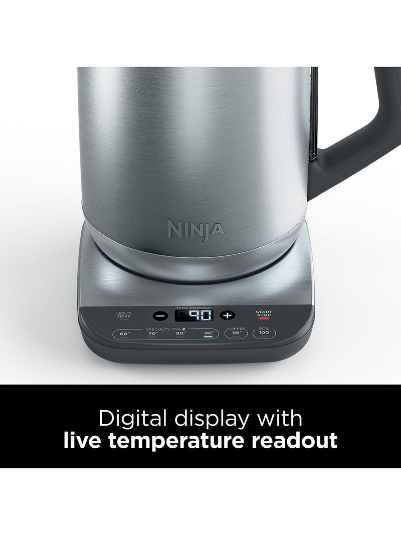 Ninja stainless steel kettle 1.7L (British brand)