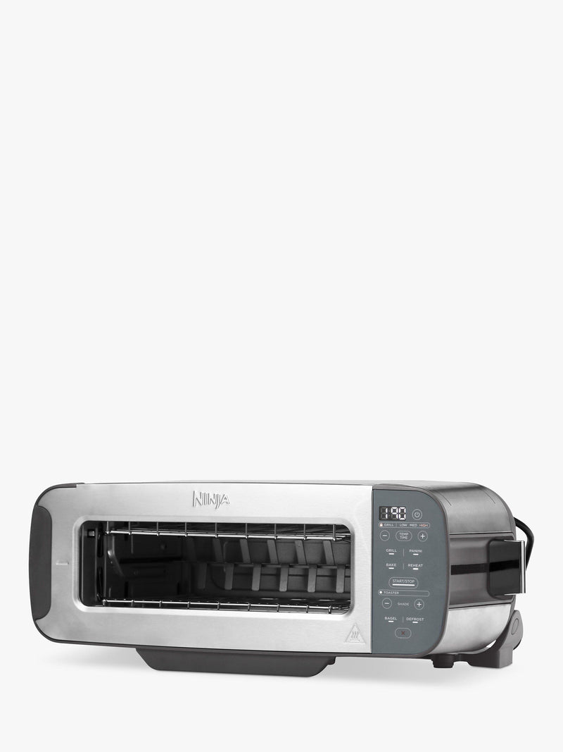 Ninja stainless steel 3-in-1 toaster, grill and panini press, imported from the UK