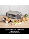 Ninja stainless steel 3-in-1 toaster, grill and panini press, imported from the UK