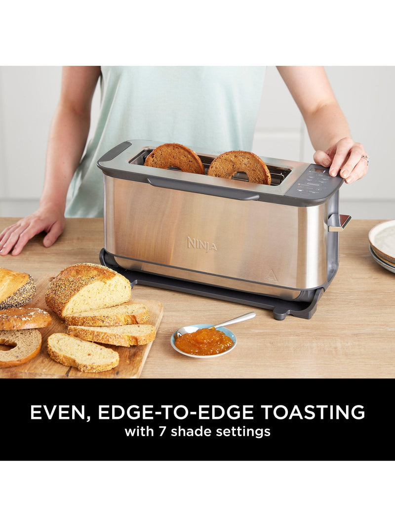 Ninja stainless steel 3-in-1 toaster, grill and panini press, imported from the UK