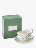 Sophie Conran for Portmeirion mistletoe gravy boat and stand 550ml, UK version