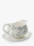 Sophie Conran for Portmeirion mistletoe gravy boat and stand 550ml, UK version