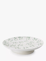 John Lewis Sophie Conran for Portmeirion Mistletoe Porcelain Cake Stand 32cm- Buy online at McGrocer