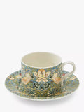 Morris & Co Spode Strawberry Thief cup and saucer porcelain 280ml - British product