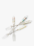 Morris & Co Spode pastry forks set of 4 porcelain, UK version
