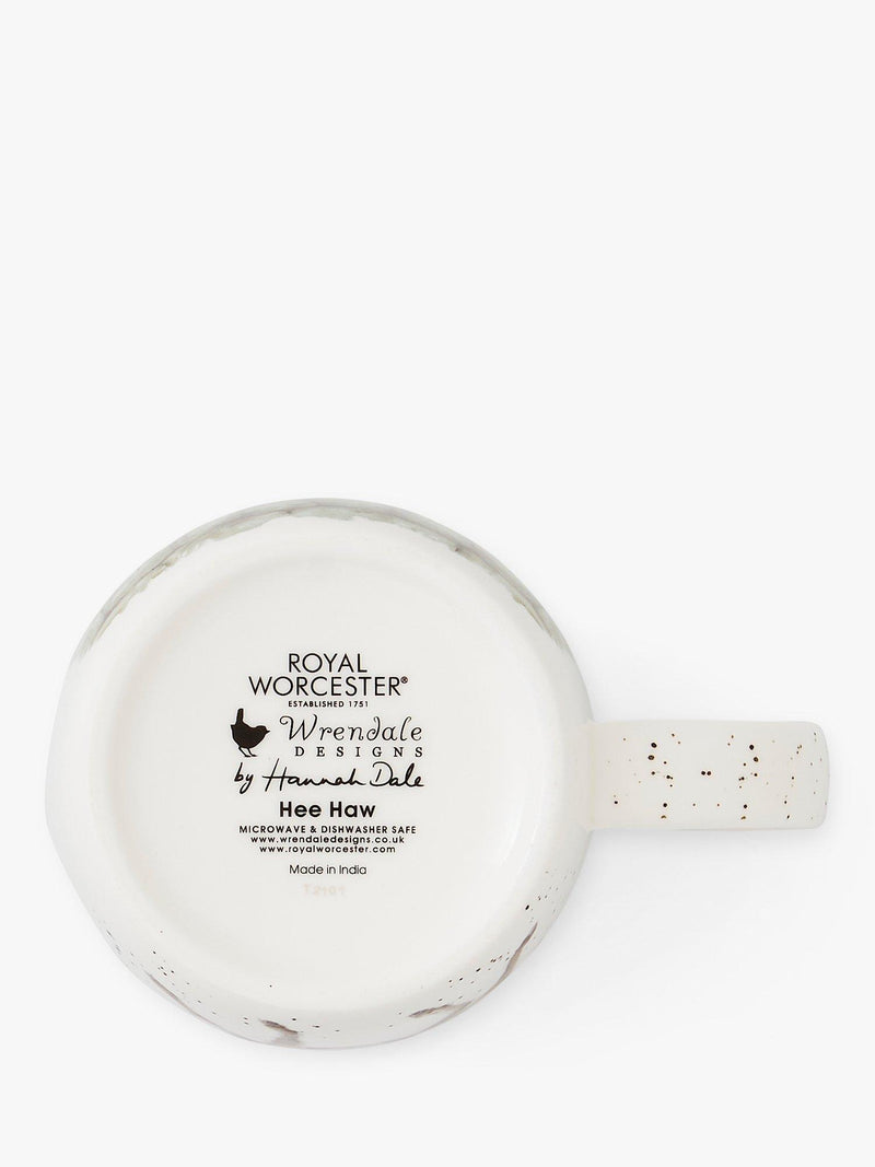 Wrendale Designs Hee Haw Donkey bone china mug 310ml, UK version