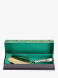 Sara Miller gold cake slice with porcelain handle (British brand)
