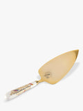 Sara Miller gold cake slice with porcelain handle (British brand)