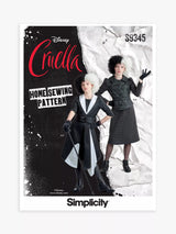 John Lewis Simplicity Boy/Girl Disney Cruella Sewing Pattern- Buy online at McGrocer