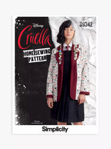 John Lewis Simplicity Unisex Disney Cruella Costume Sewing Pattern S9342- Buy online at McGrocer