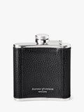 Aspinal of London leather hip flask 5oz, imported from the UK