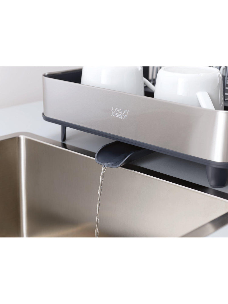Joseph Joseph 2-piece sink set with adjustable dish rack and soap dispenser, UK version