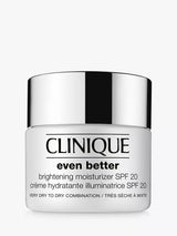John Lewis Clinique Even Better Brightening Moisturiser SPF 20 for Very Dry/Dry Combination Face Cream 50ml- Buy online at McGrocer