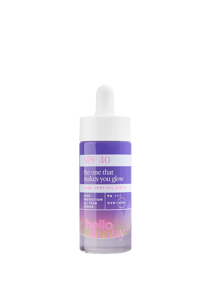 Hello Sunday Glow SPF 40 moisturiser 30ml, UK version
