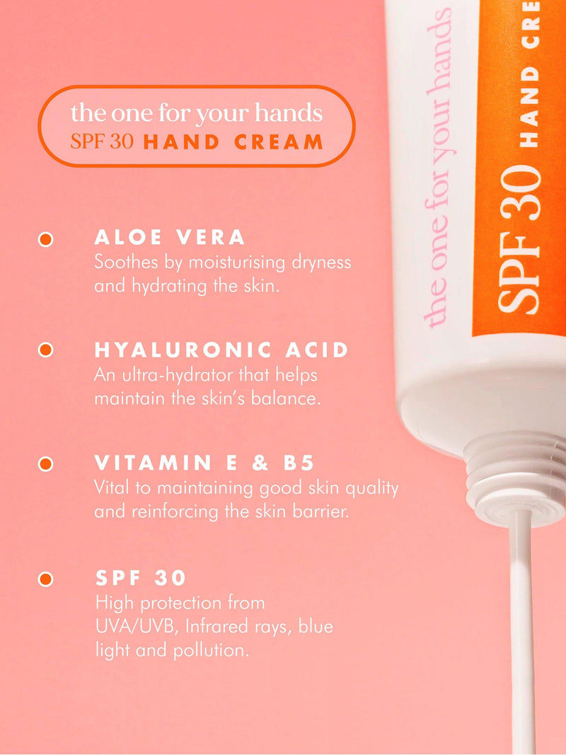 Hello Sunday hand cream SPF 30 30ml, UK version