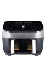 John Lewis Instant Pot Vortex Plus ClearCook Dual Baskets Air Fryer, 7.6L, Stainless Steel- Buy online at McGrocer