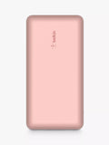 Belkin 20K 3-Port Portable Power Bank, Rose Gold