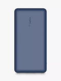 Belkin 20K 3-Port Portable Power Bank, Blue