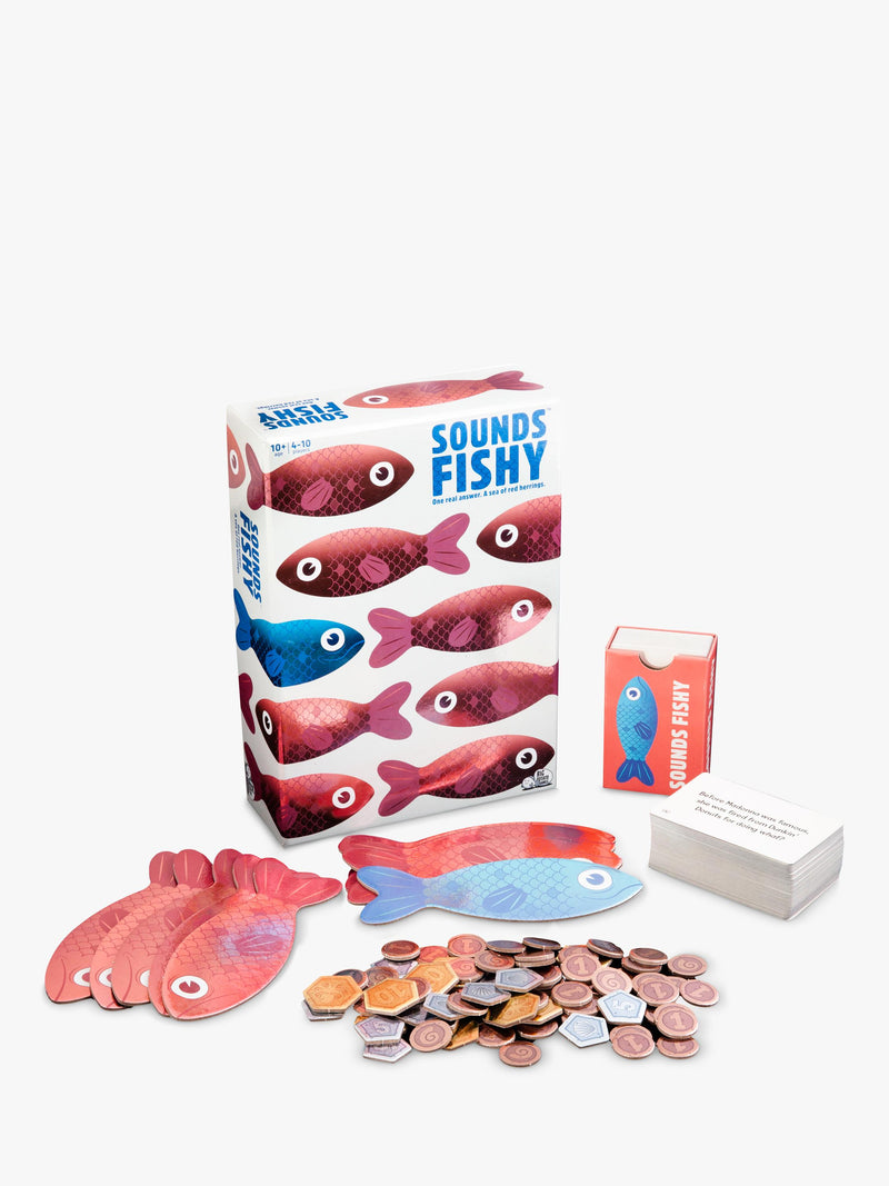 Big Potato Sounds Fishy party game - British product