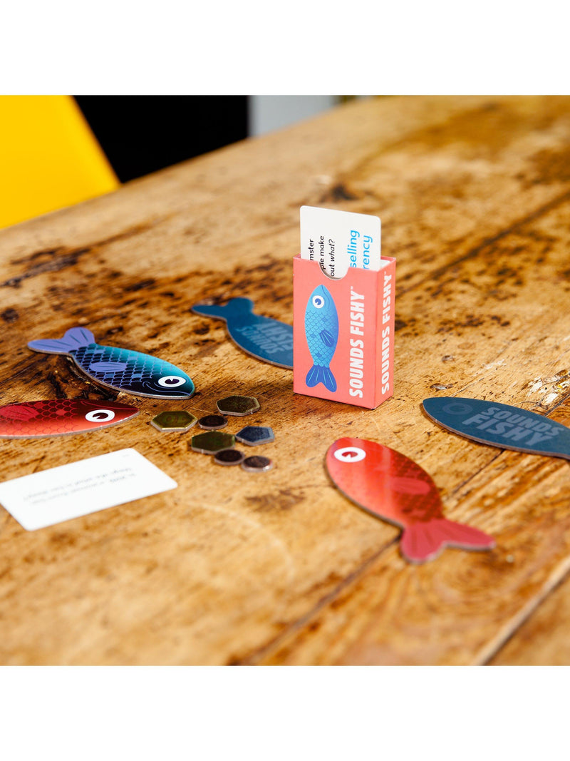 Big Potato Sounds Fishy party game - British product