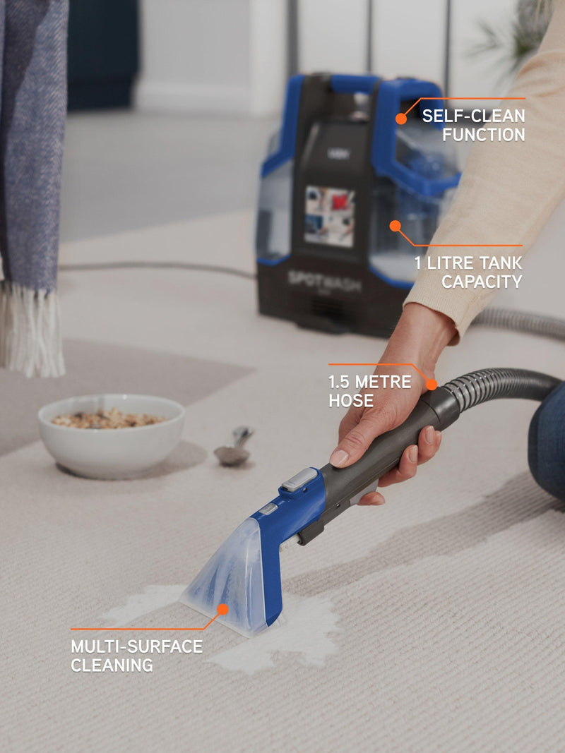 Vax SpotWash Duo carpet cleaner blue/grey, UK version