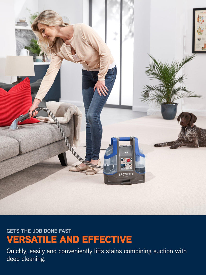 Vax SpotWash Duo carpet cleaner blue/grey, UK version