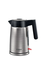 John Lewis Bosch DesignLine Ergo TWK5P480GB Stainless Steel Cordless Kettle, 1.7L- Buy online at McGrocer