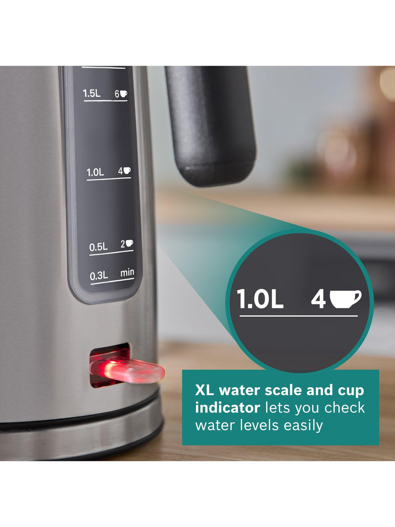 Bosch DesignLine Ergo cordless kettle 1.7L, UK version
