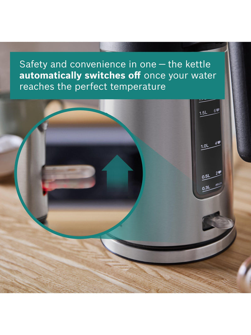 Bosch DesignLine Ergo cordless kettle 1.7L, UK version