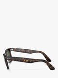 Ray-Ban Wayfarer square sunglasses Havana/Green, imported from the UK