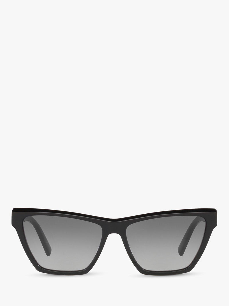 Yves Saint Laurent cat's eye sunglasses black acetate frame, imported from the UK