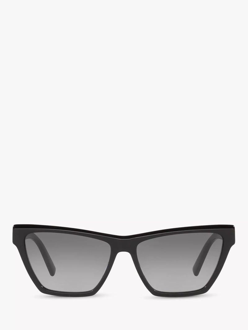 Yves Saint Laurent cat's eye sunglasses black acetate frame, imported from the UK