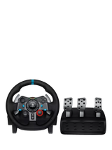 John Lewis Driving Force Racing Wheel with Leather Grip and Force Feedback for Playstation and PC- Buy online at McGrocer