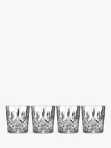 John Lewis Clear Double Old Fashioned Glass Tumblers, Set of 4, 310ml- Buy online at McGrocer