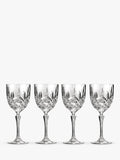 Waterford Crystal cut-glass wine glasses set of 4, 355ml (British brand)