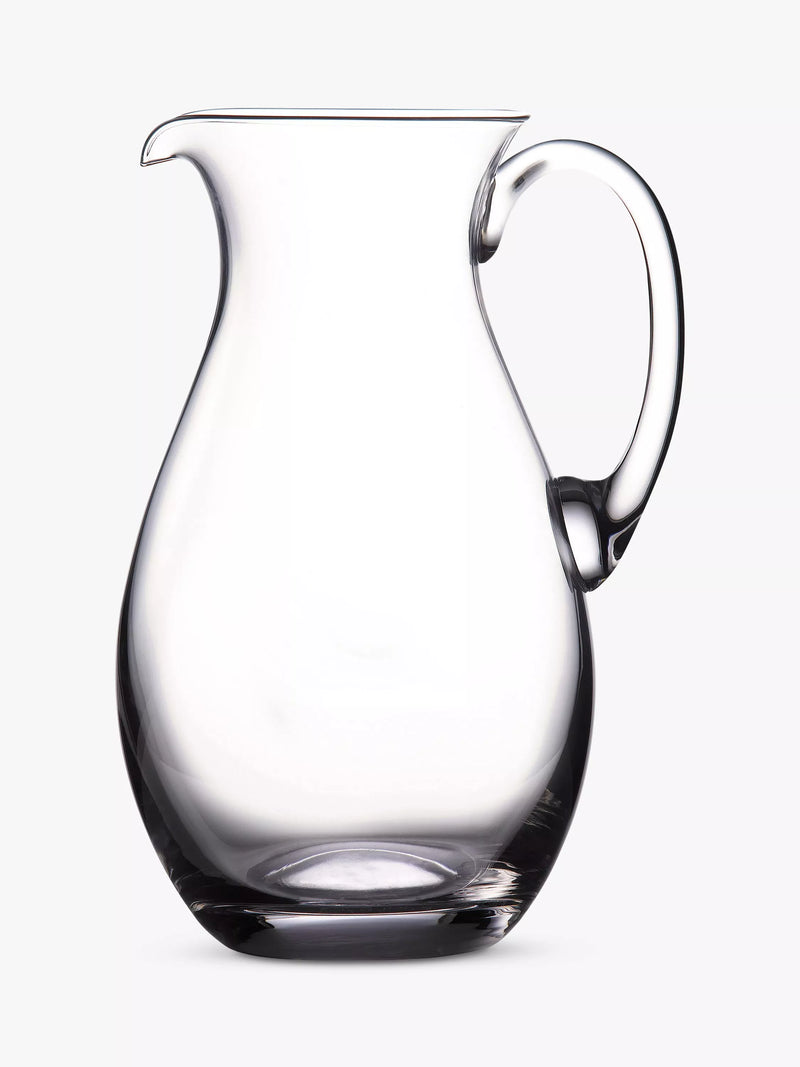 Waterford round crystal glass pitcher 1.5L clear (British brand)