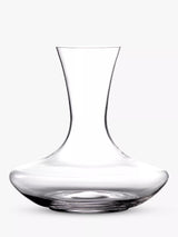 John Lewis Modern Glass Carafe with Fluted Neck, 1.5L, Clear- Buy online at McGrocer