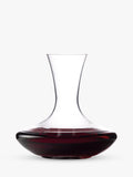 Waterford clear glass carafe 1.5L with fluted neck (British brand)