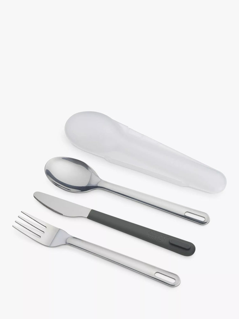 Joseph Joseph compact stainless steel cutlery set - British product