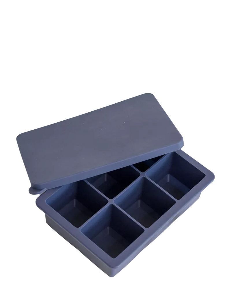 Uberstar giant silicone ice cube tray 6 cubes, imported from the UK