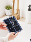 Uberstar giant silicone ice cube tray 6 cubes, imported from the UK
