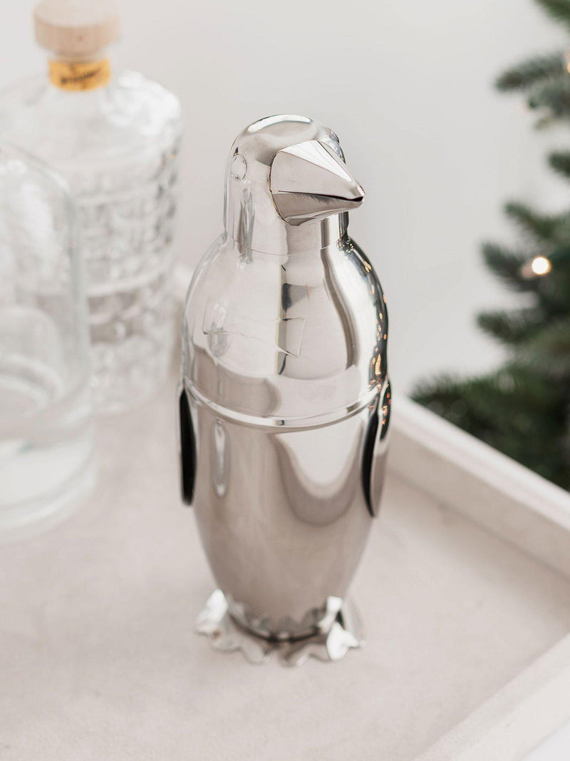 Uberstar penguin cocktail shaker stainless steel 550ml (British brand)