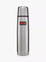 John Lewis Thermos Light and Compact Stainless Steel Flask Gunmetal 1L- Buy online at McGrocer
