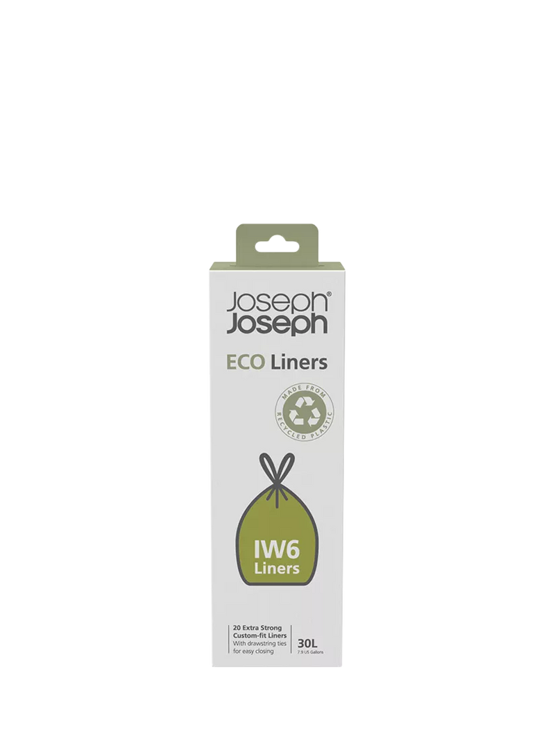 Joseph Joseph eco bin liners 30L pack of 20, UK version